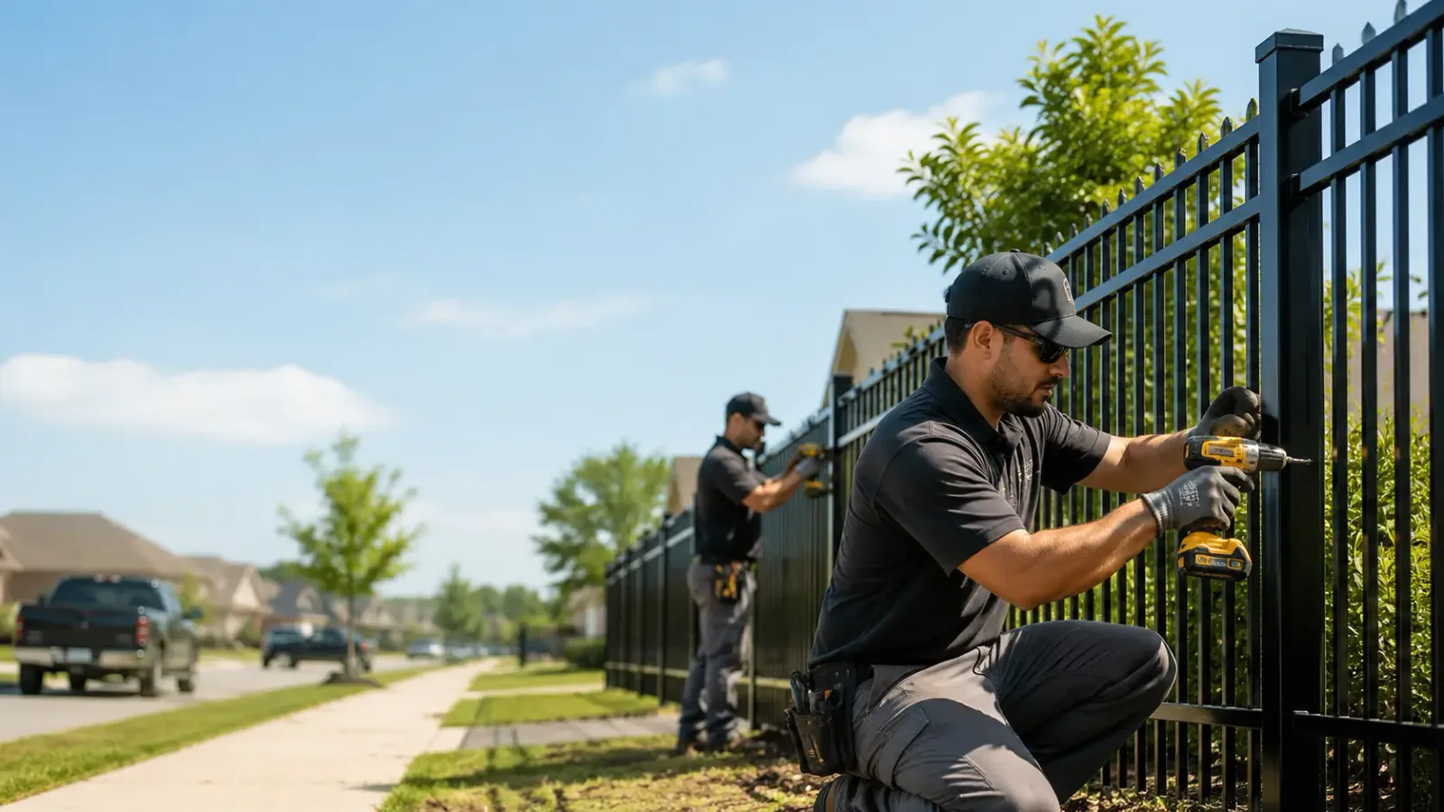 Metal Fence Installation in Dawson, PA